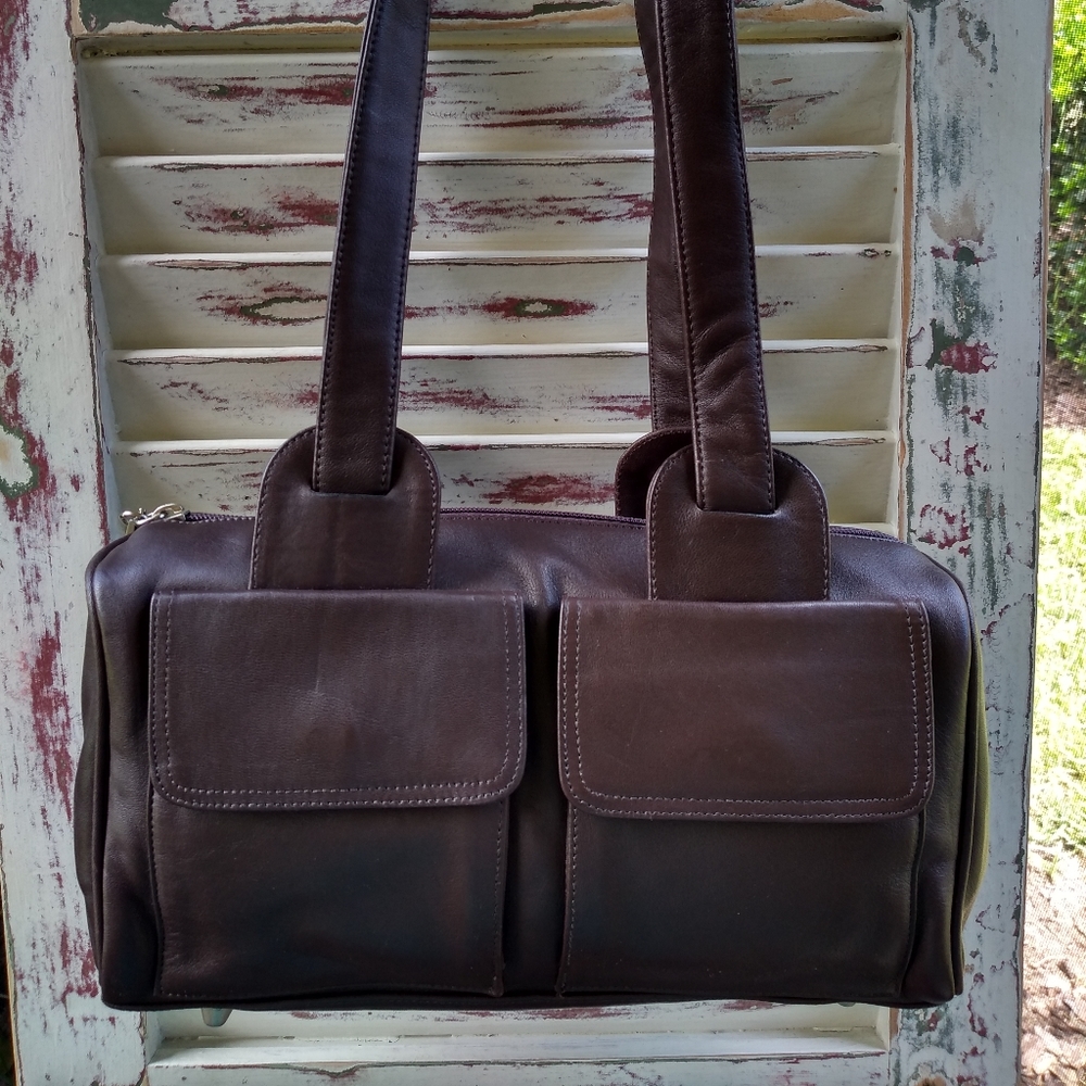 Liza Ganz New York Leather Handbag